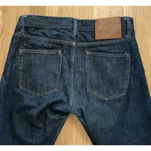 The Unbranded Brand UB401 Tight‎ Fit 14.5oz Indigo Selvedge Jeans Size 32 - Picture 6 of 11